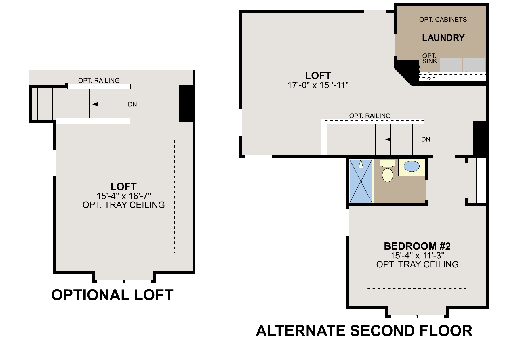 P2025 Second Floor Options