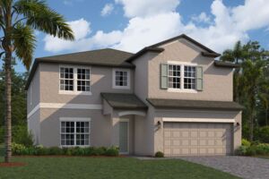 Alenza Elevation A - Siding