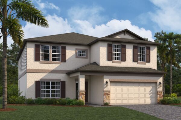 Alenza Elevation B - Siding