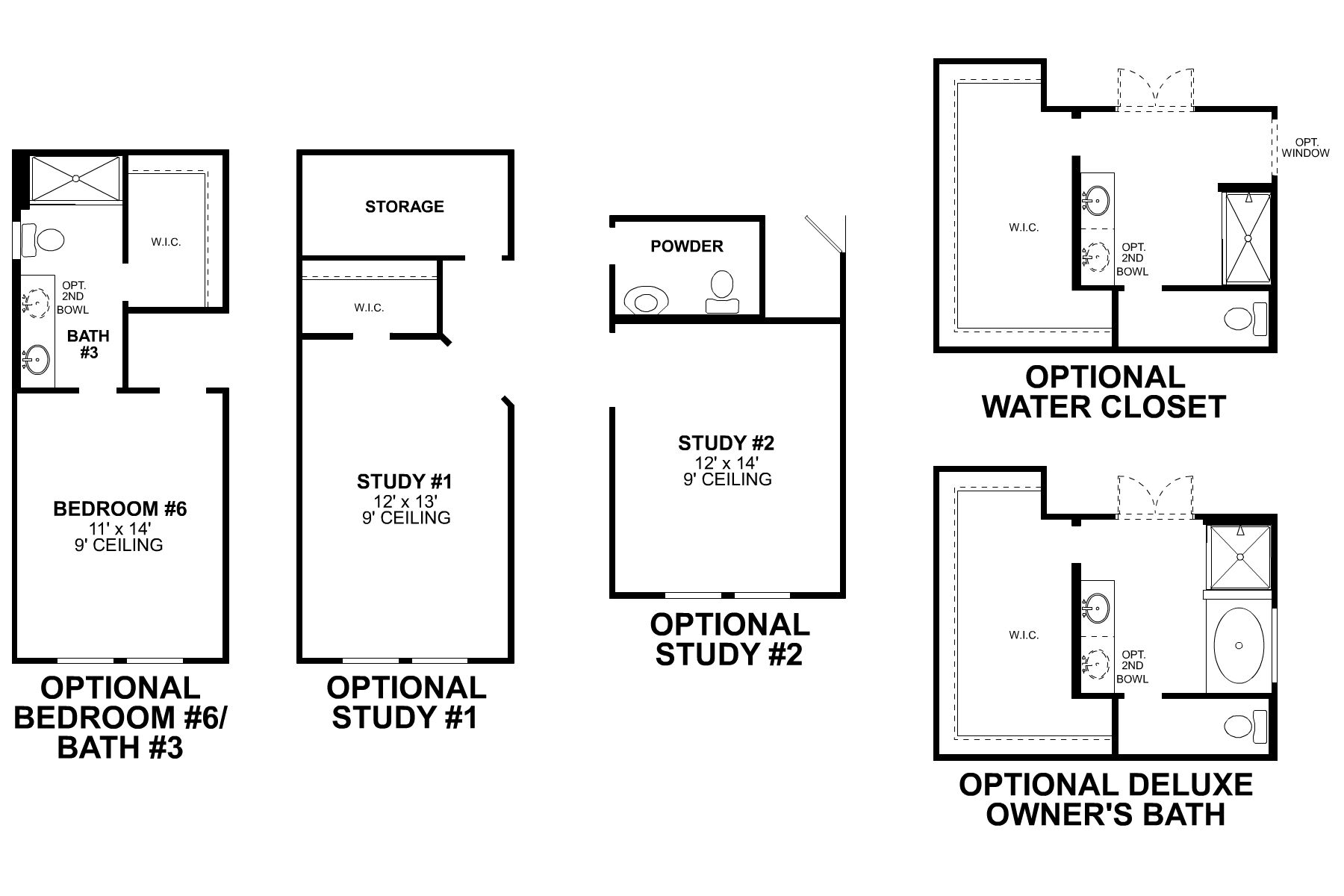 Stamford First Floor Options
