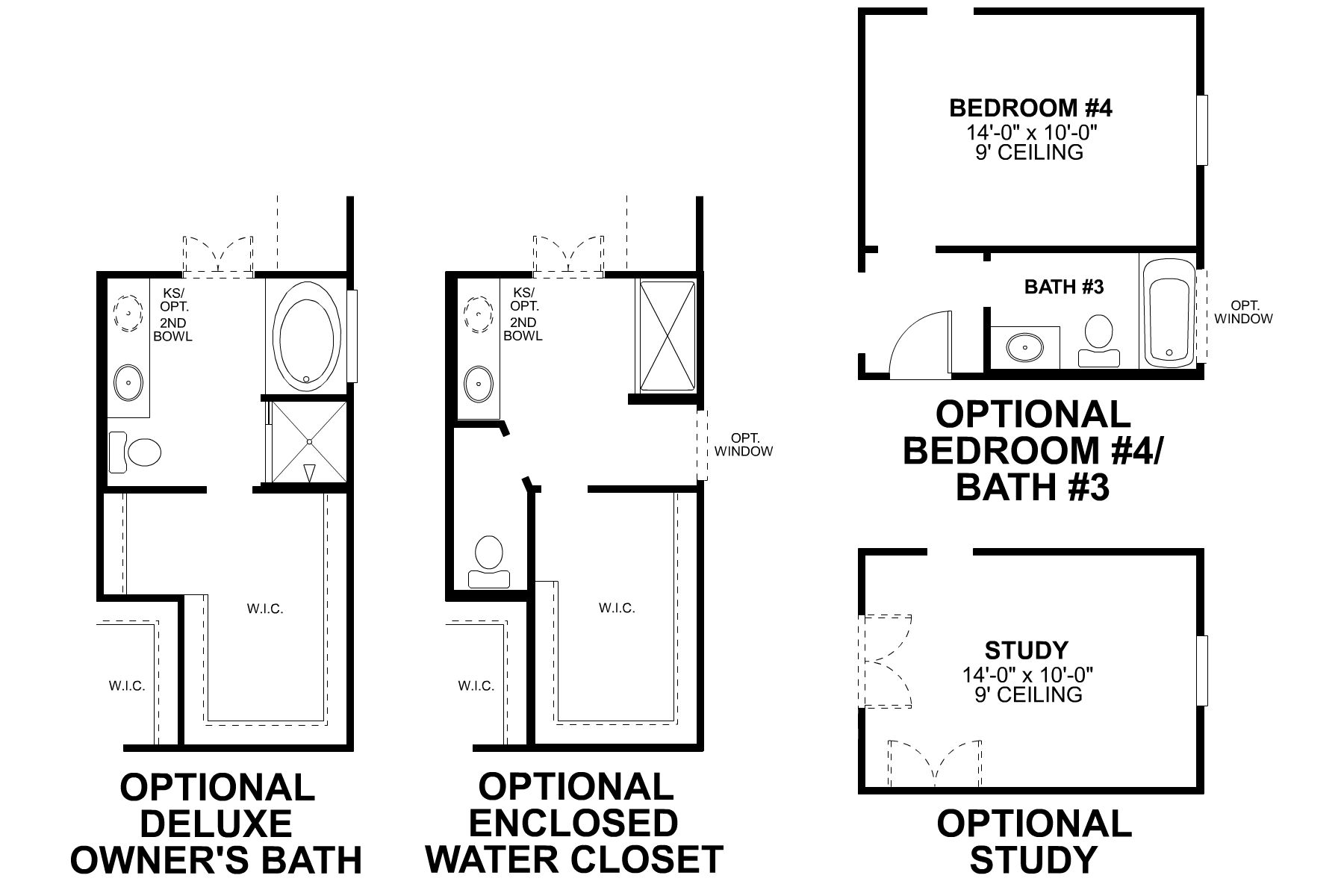 Rosemary First Floor Options