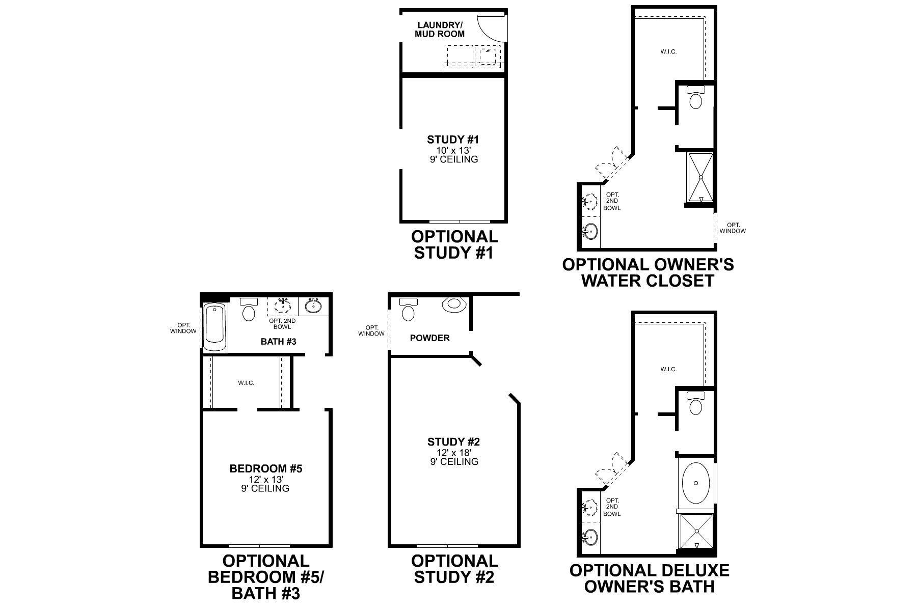 Lavon First Floor Options