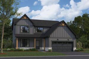 Barclay Elevation Urban Farmhouse