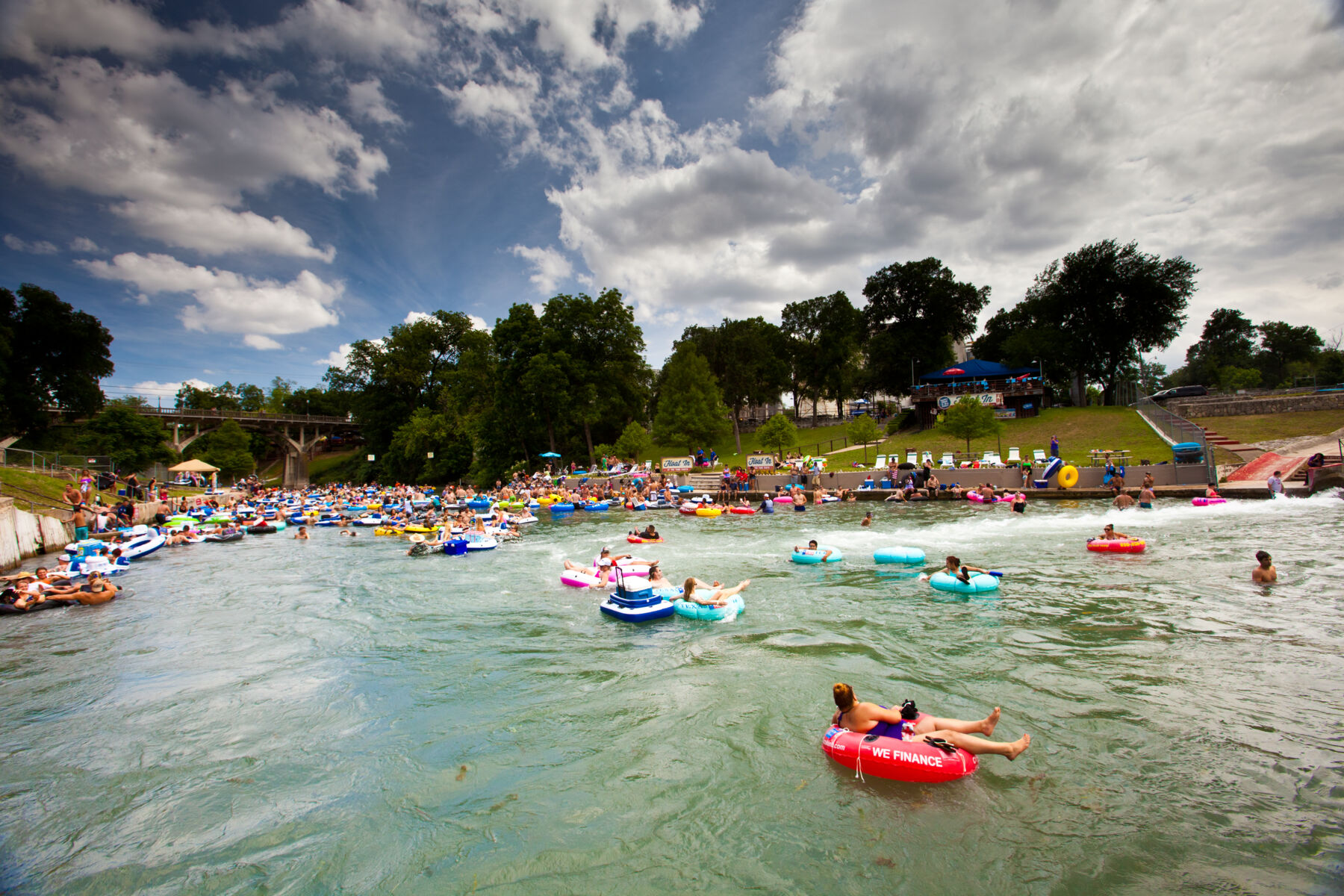 Guadalupe River Comal River Tubing Open Meadows At Clear Springs