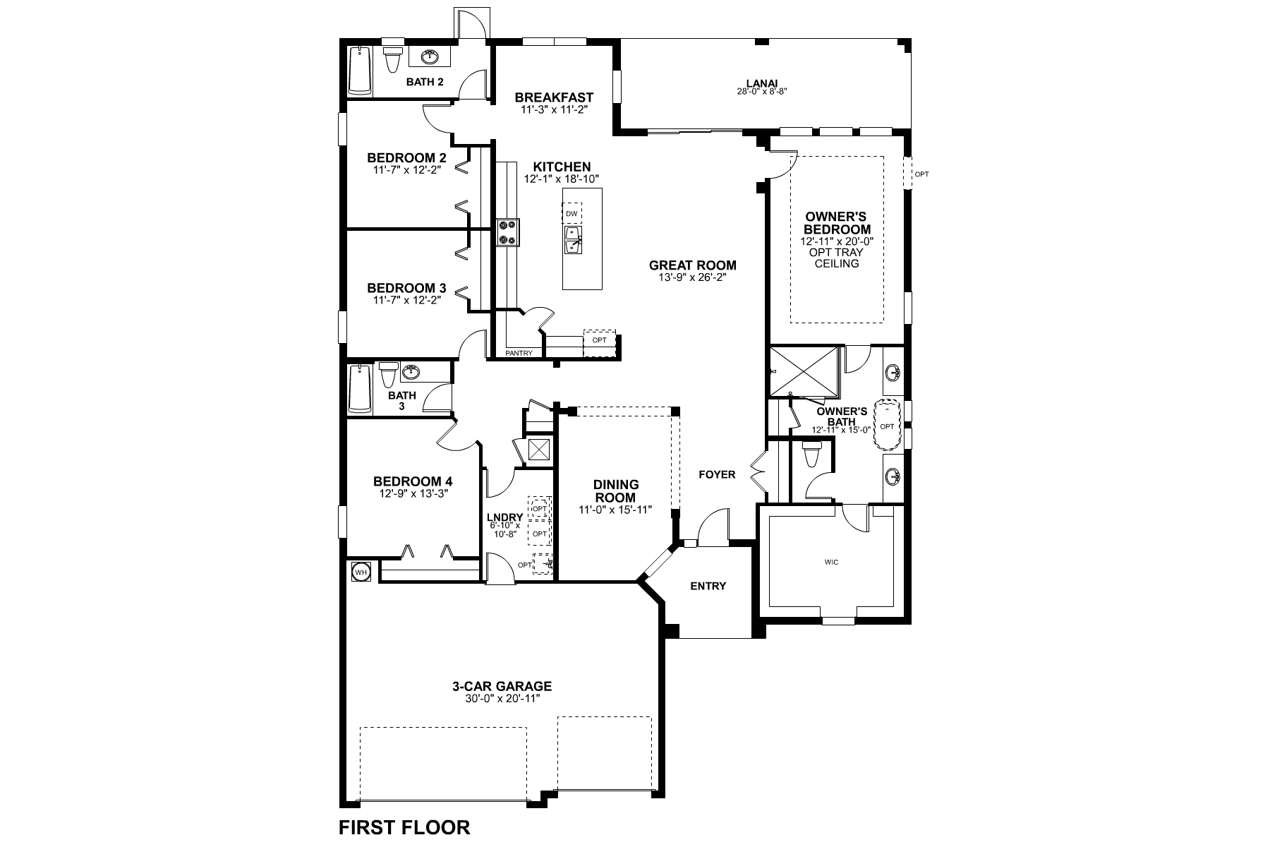 Red Ember Savannah Floorplan