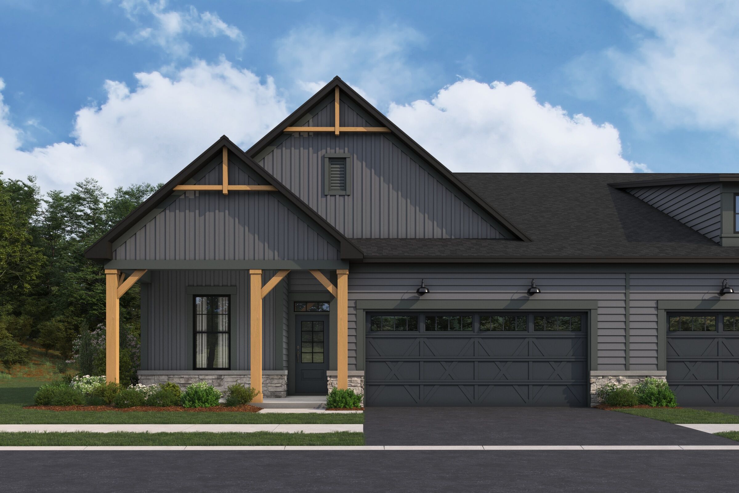 Ballard Elevation Urban Farmhouse