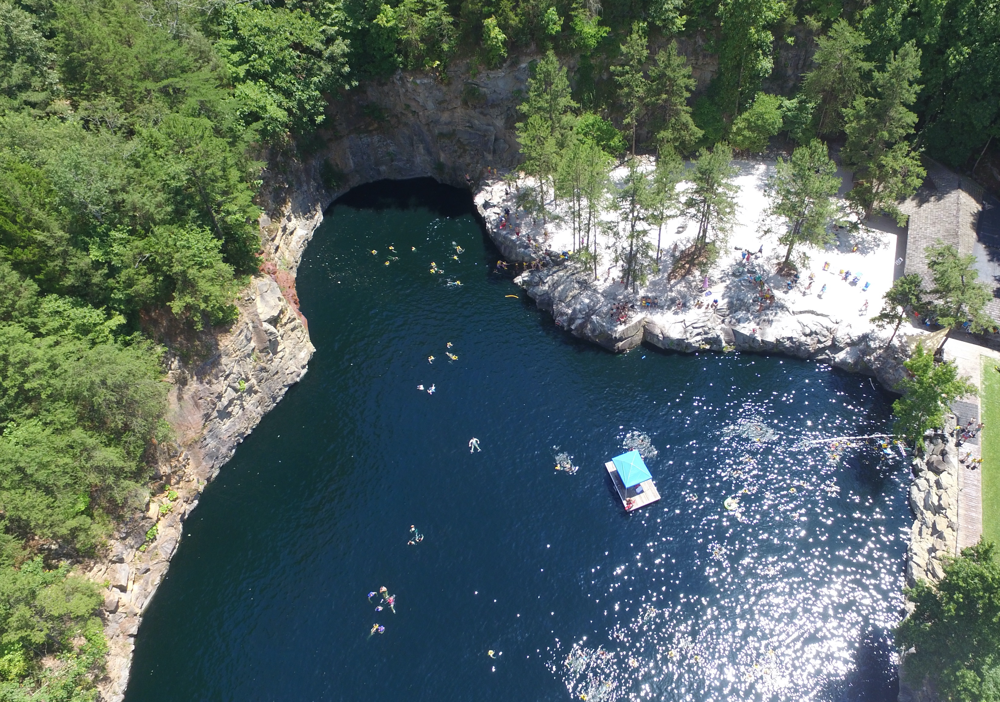 Swimming in Quarry