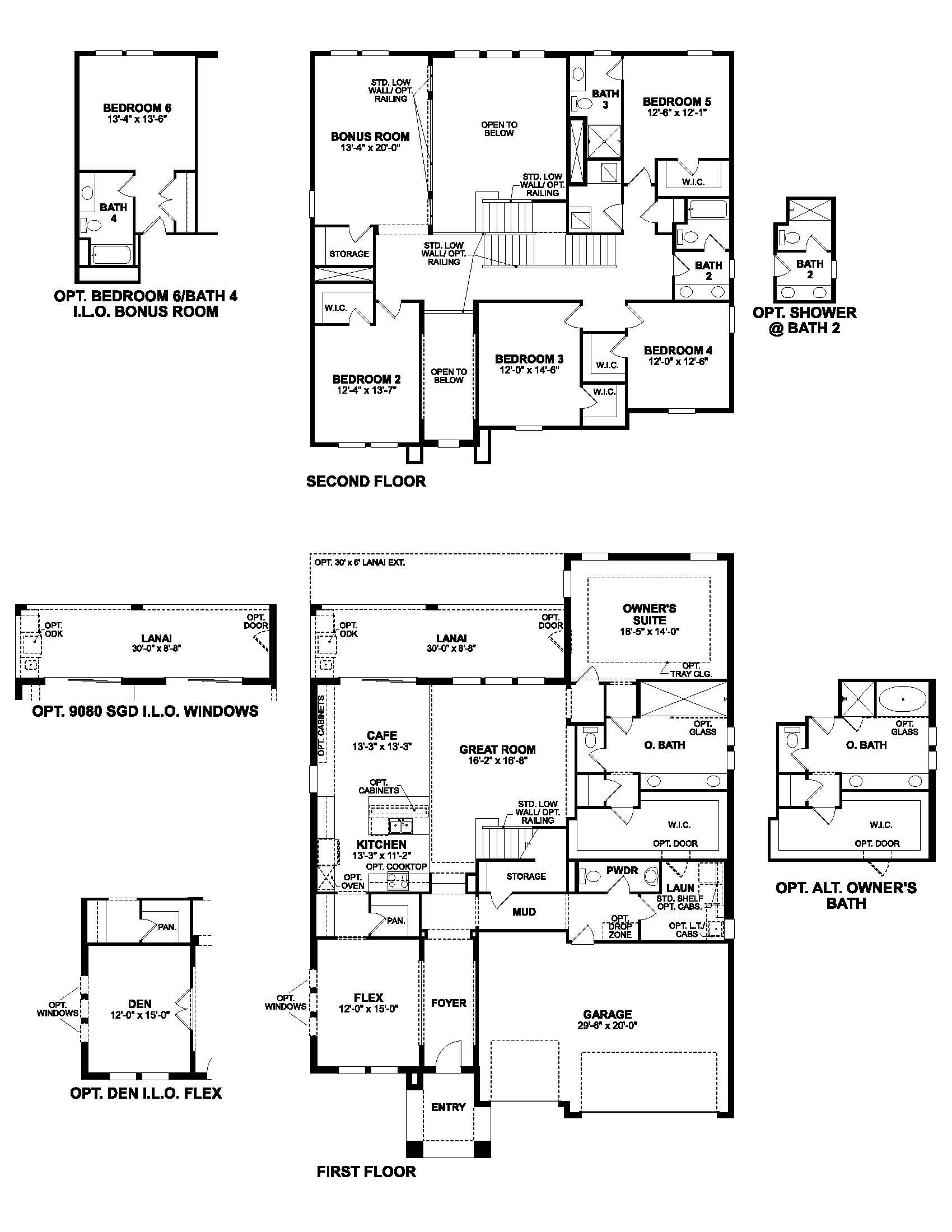 Sante Fe floorplan