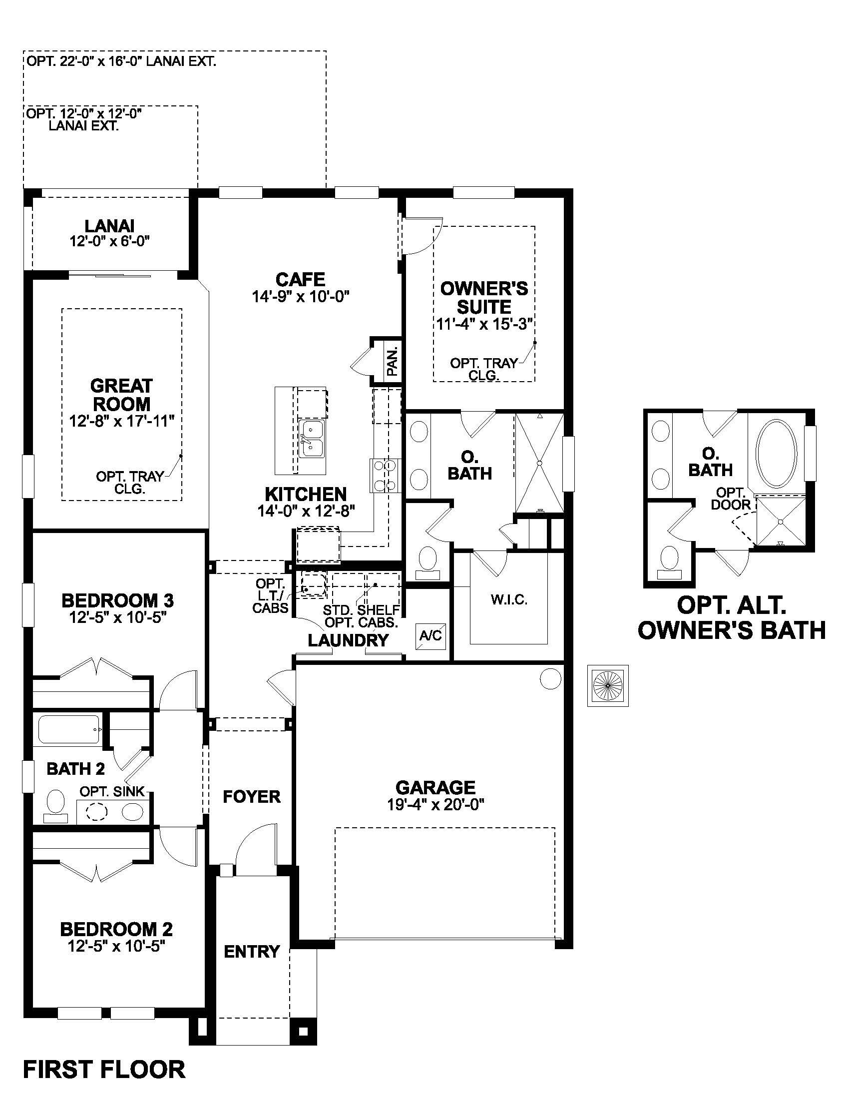 Cedar floorplan