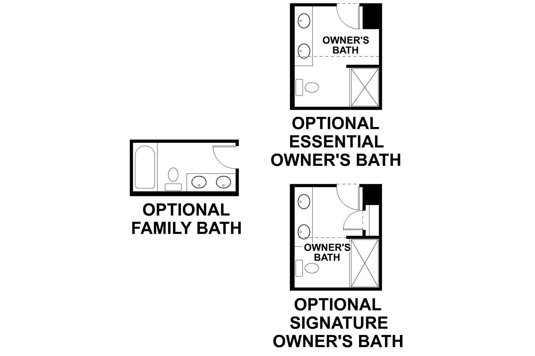 Newbury - Second Floor Options