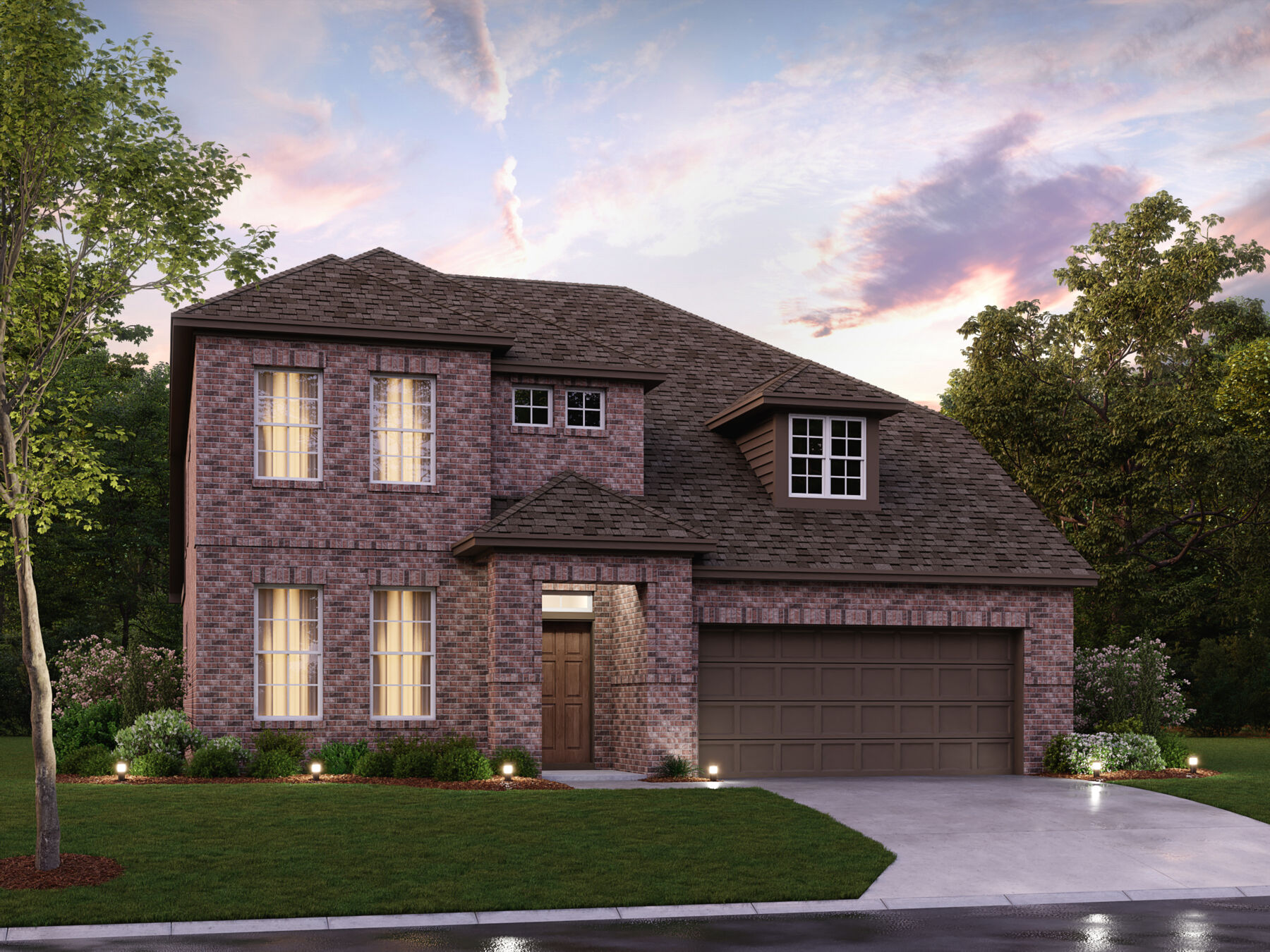 New Homes in Prosper The Whitley (Plan) M/I Homes