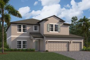 Alenza Elevation A - Siding