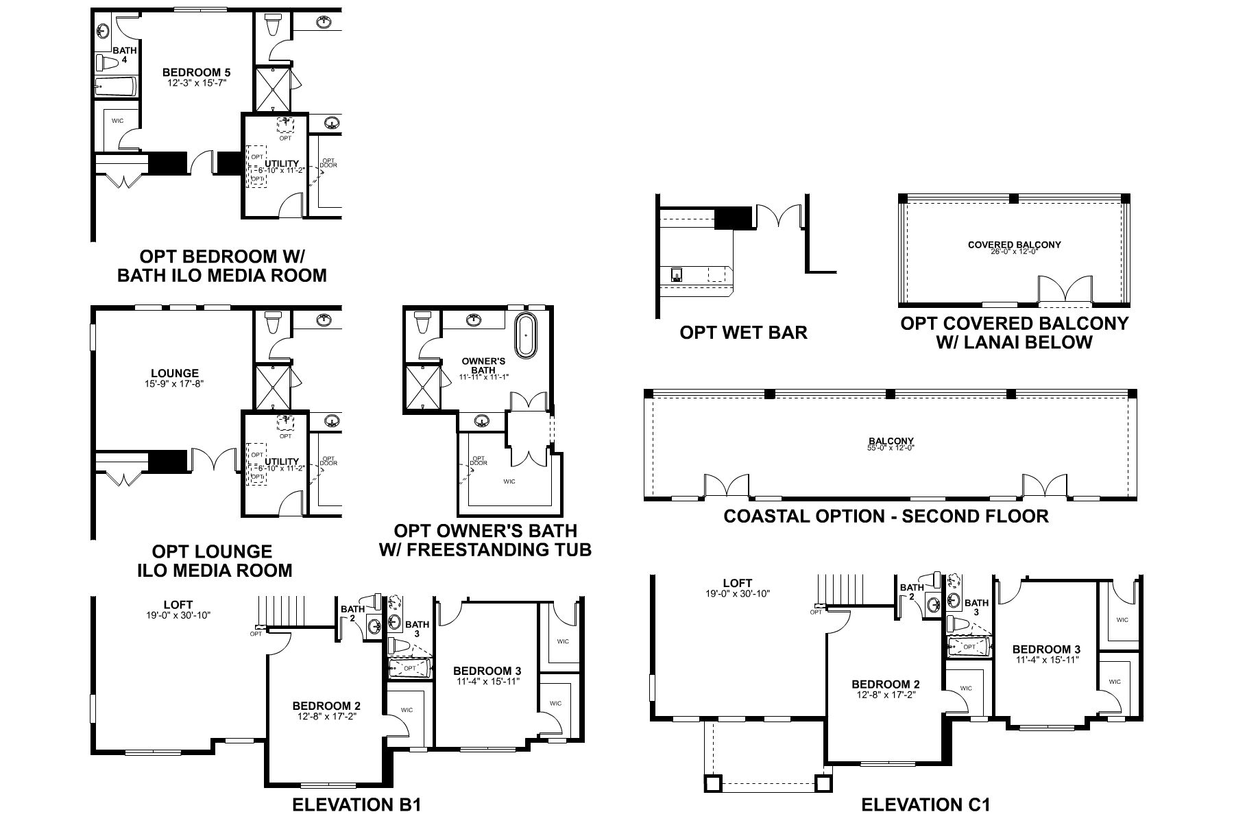Grandview Second Floor Options