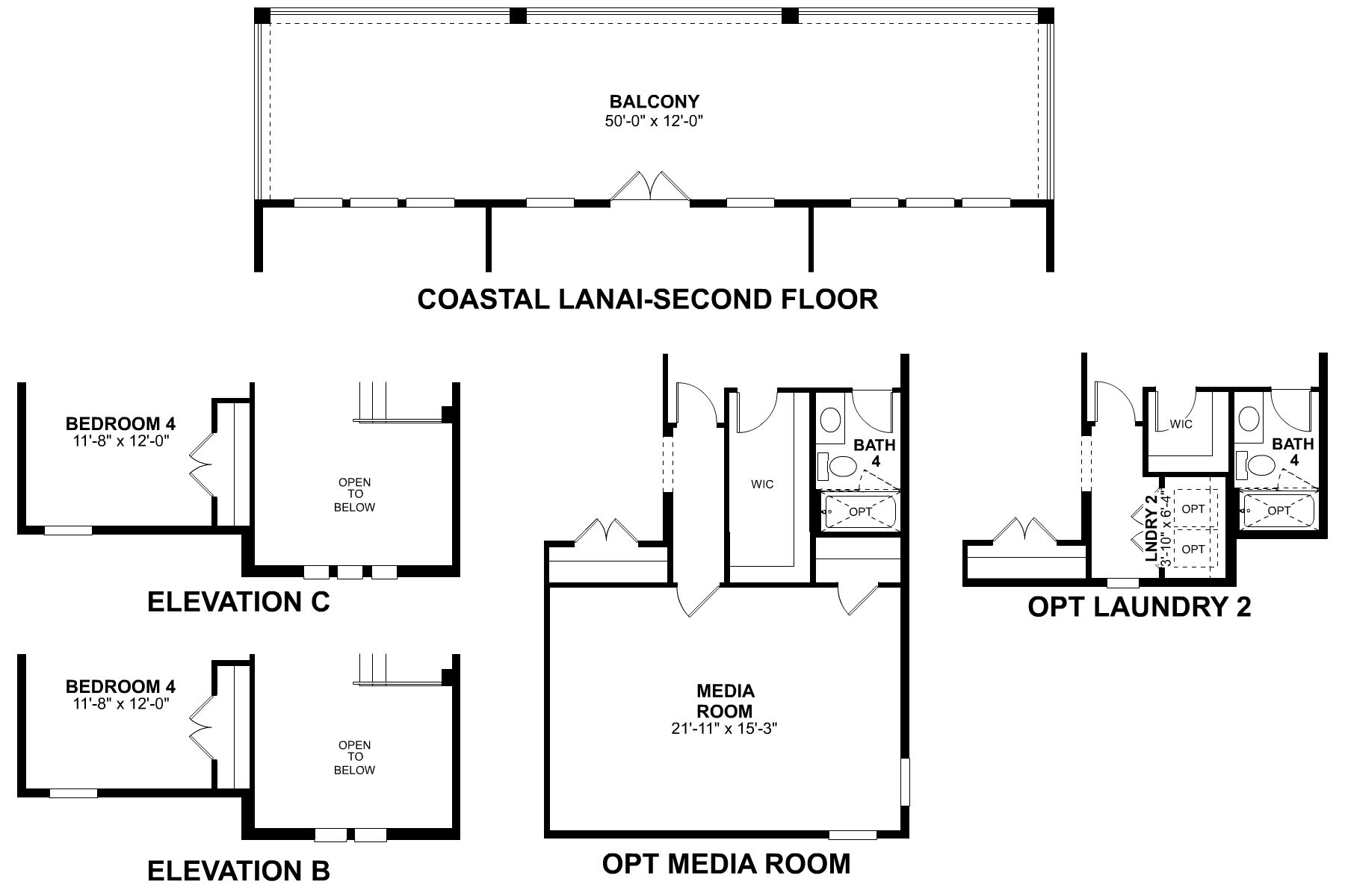 Wentworth Second Floor Options