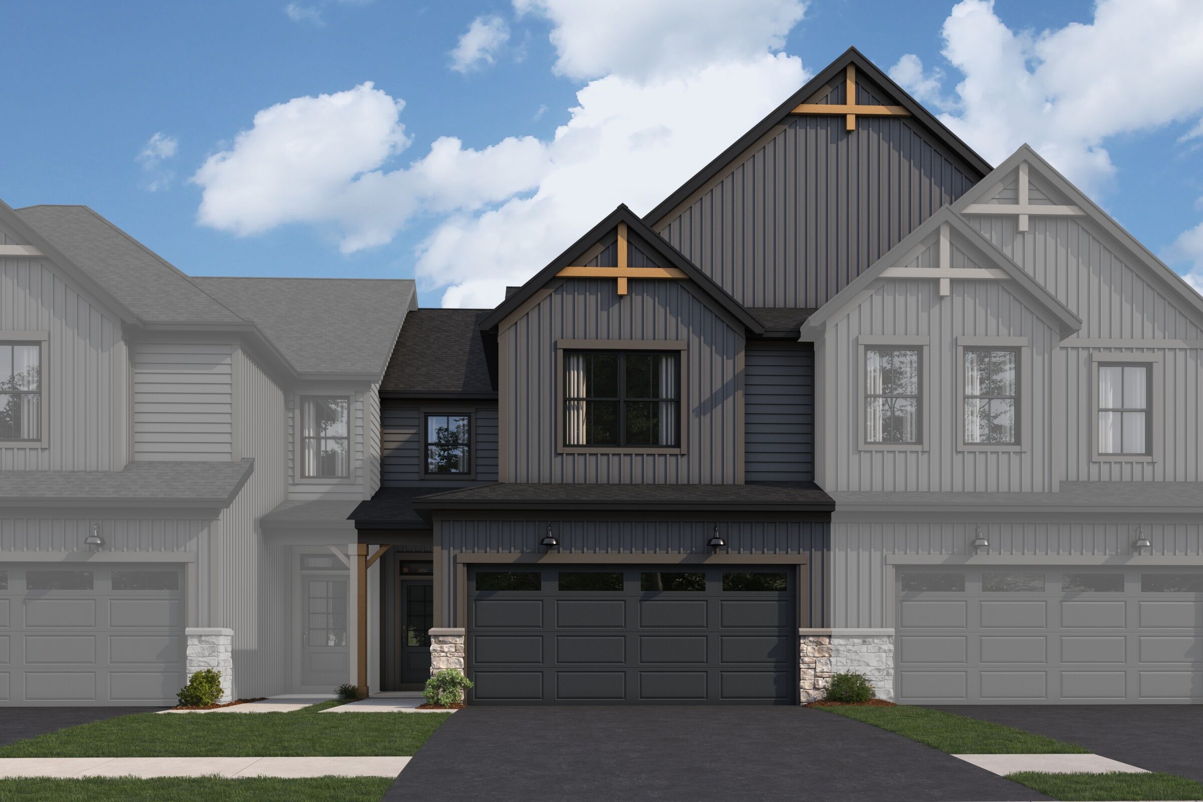 Braeden Elevation Urban Farmhouse