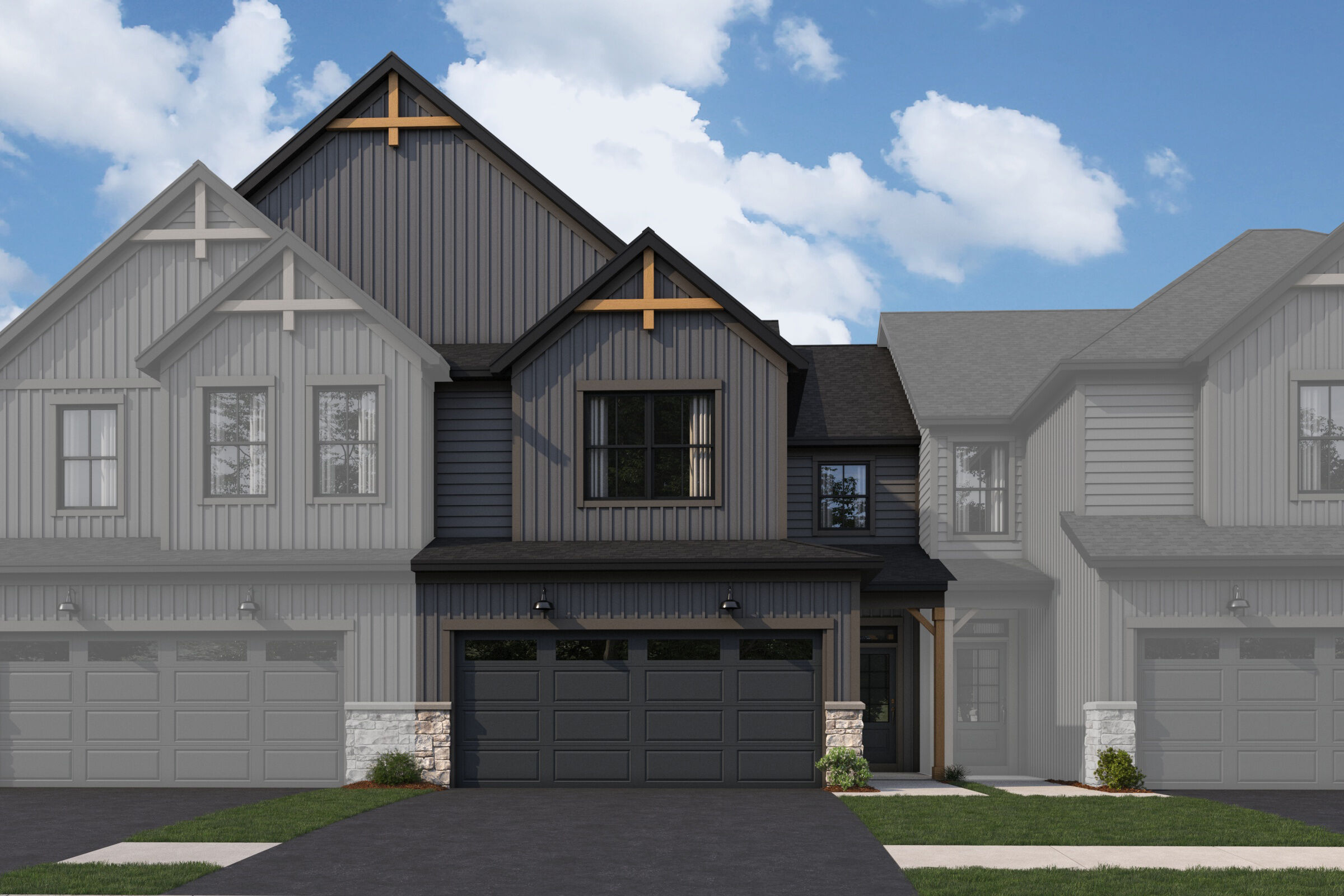 Braeden Elevation Urban Farmhouse