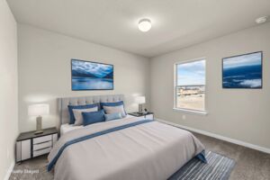 Visual Representation of Bedroom 2 