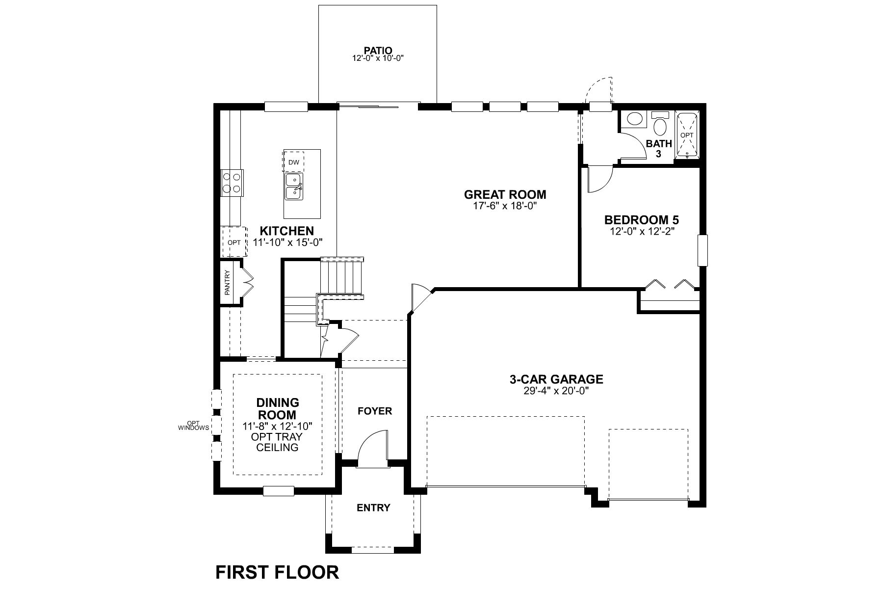 Lakeview First Floor