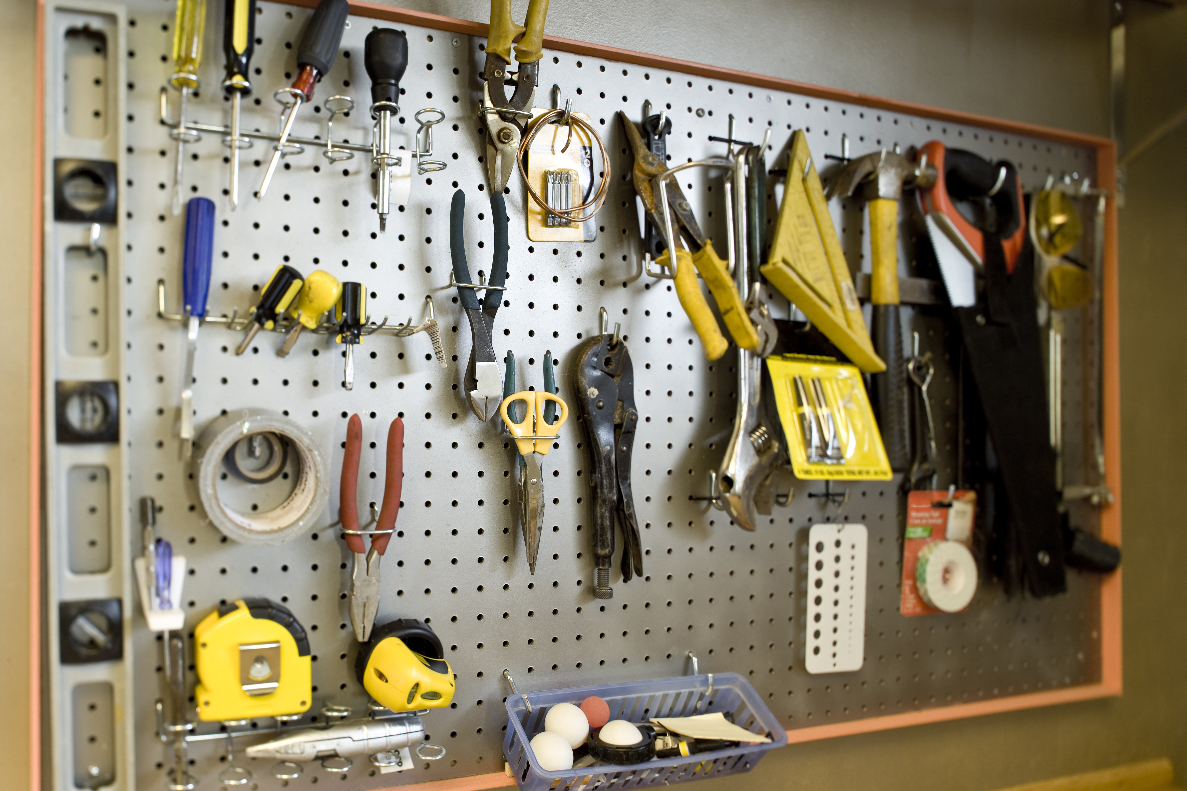 Garage Tool Organization