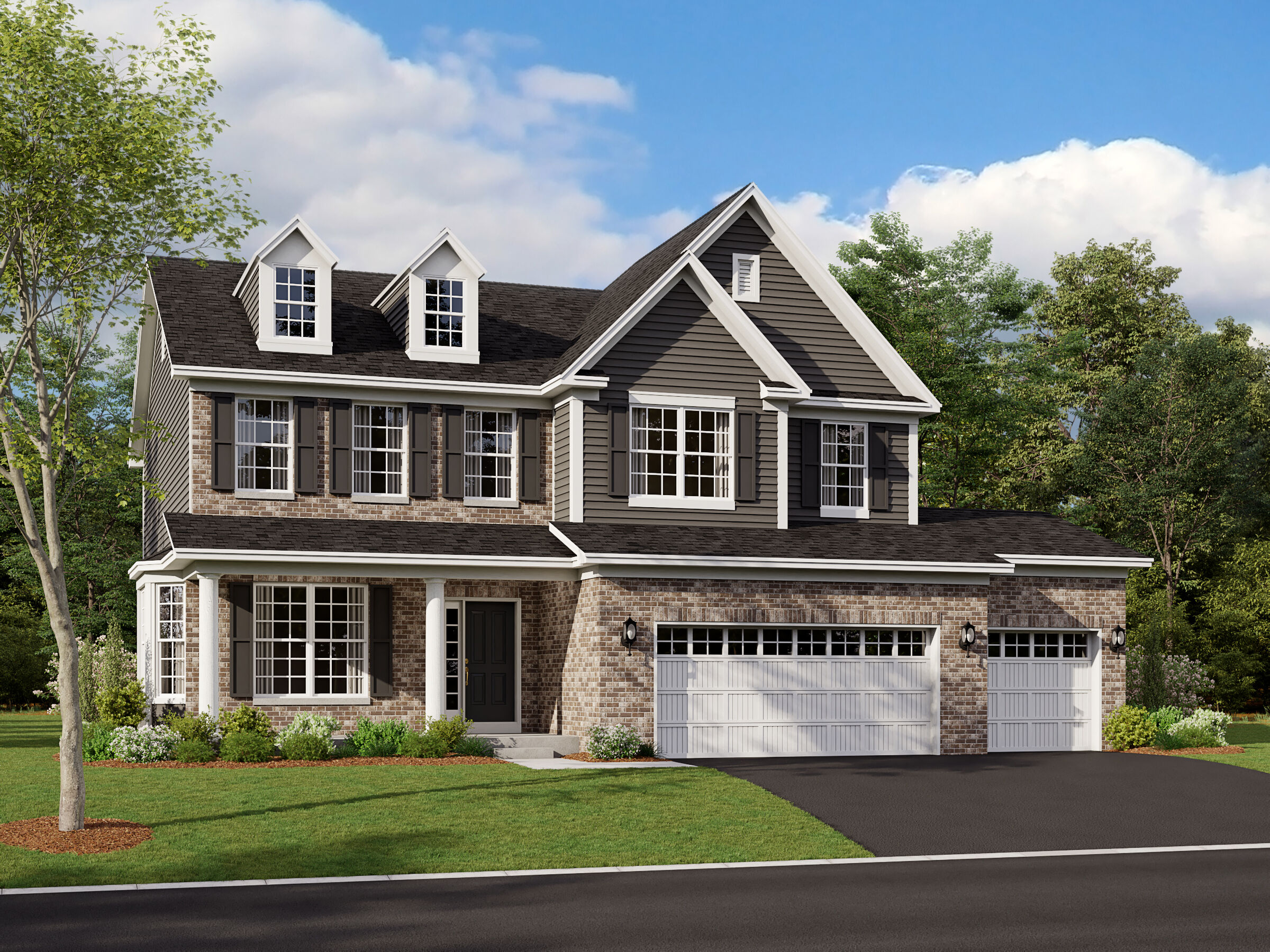 Easton Elevation Colonial Revival