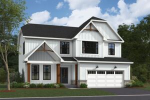 Easton Elevation Rustic Farmhouse