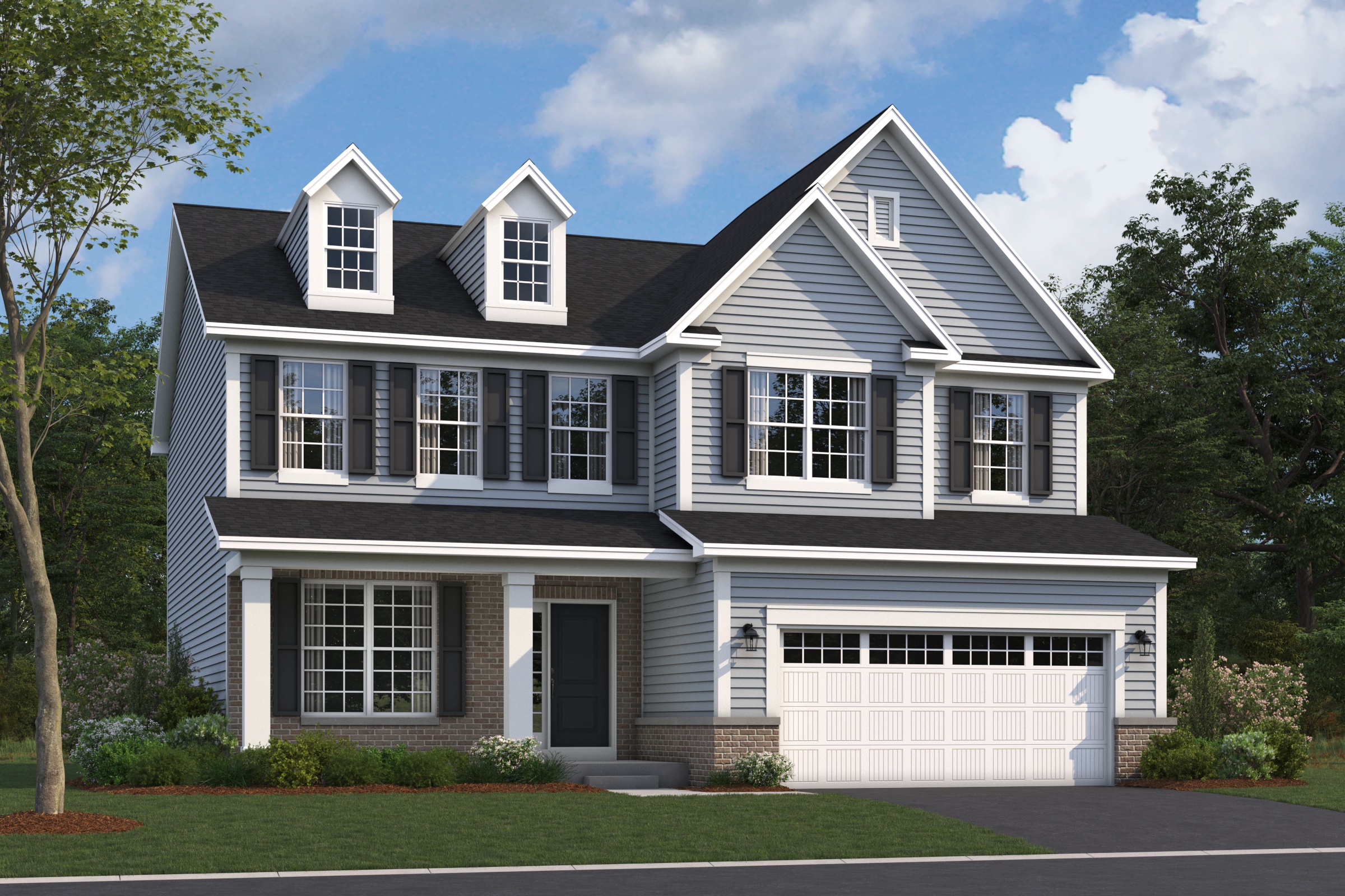 Easton Elevation Colonial Revival