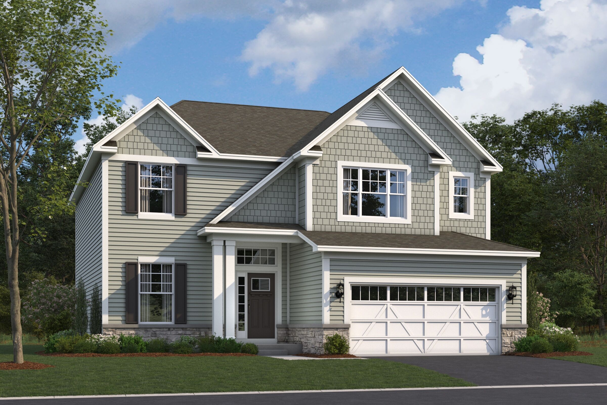 Easton Elevation Newport Shingle