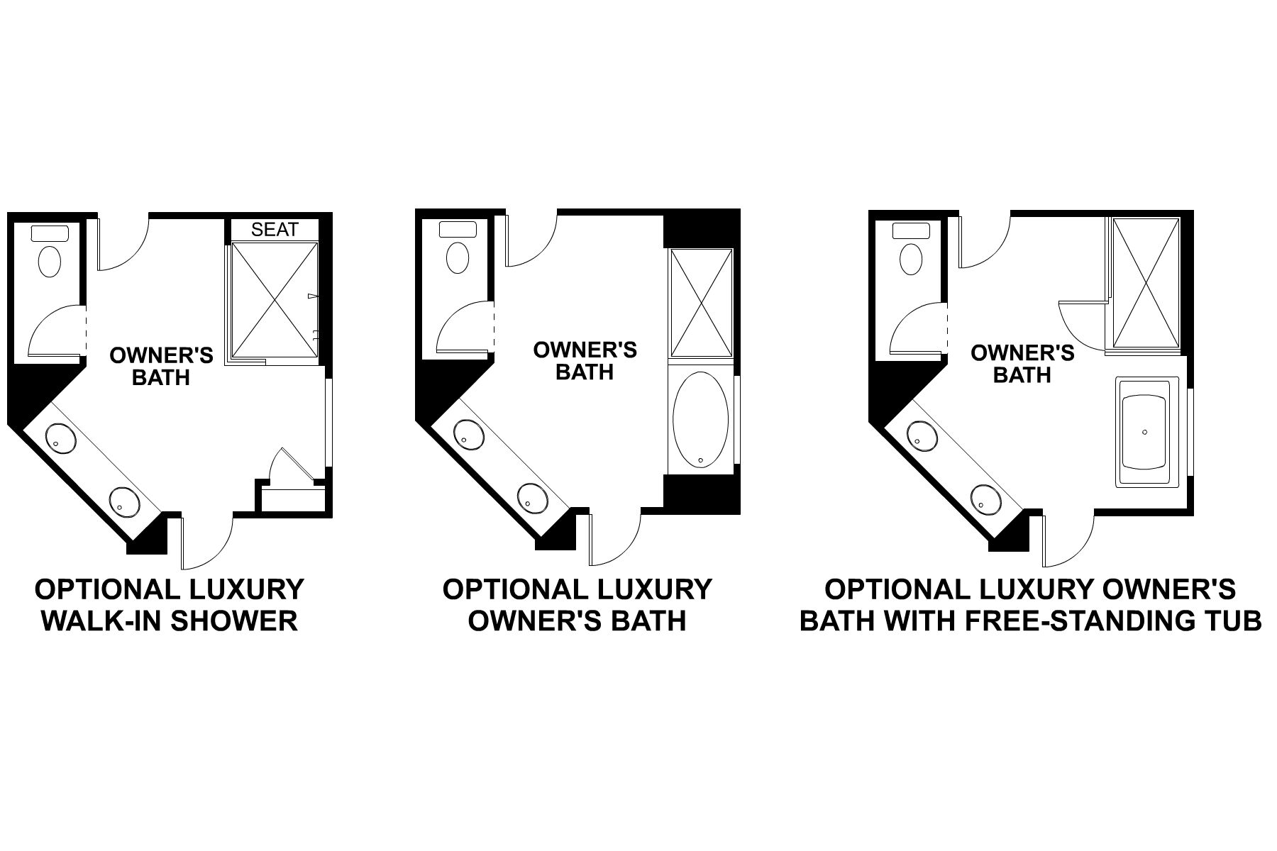 Easton - Second Floor Options