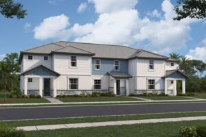Exterior Rendering 3Unit Townhomes