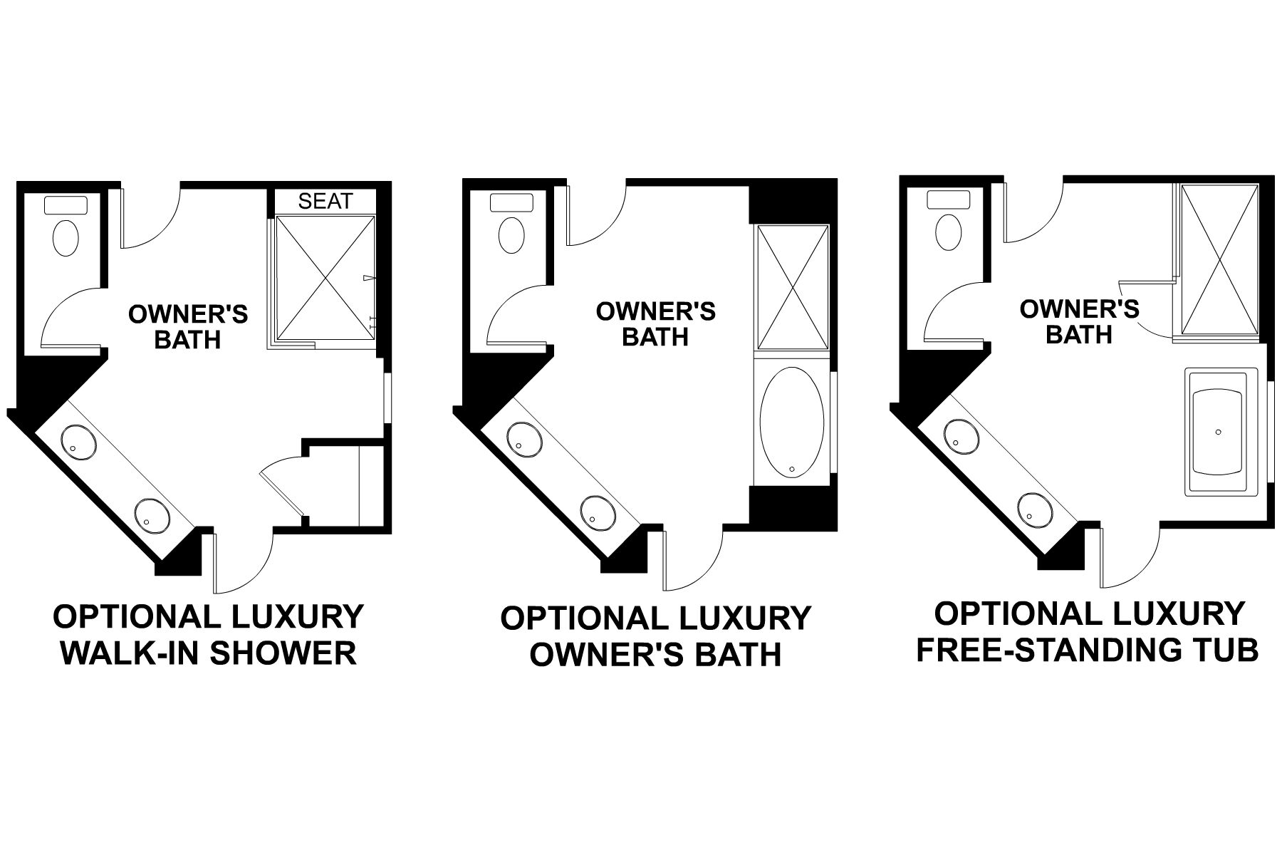 Easton - Second Floor Options