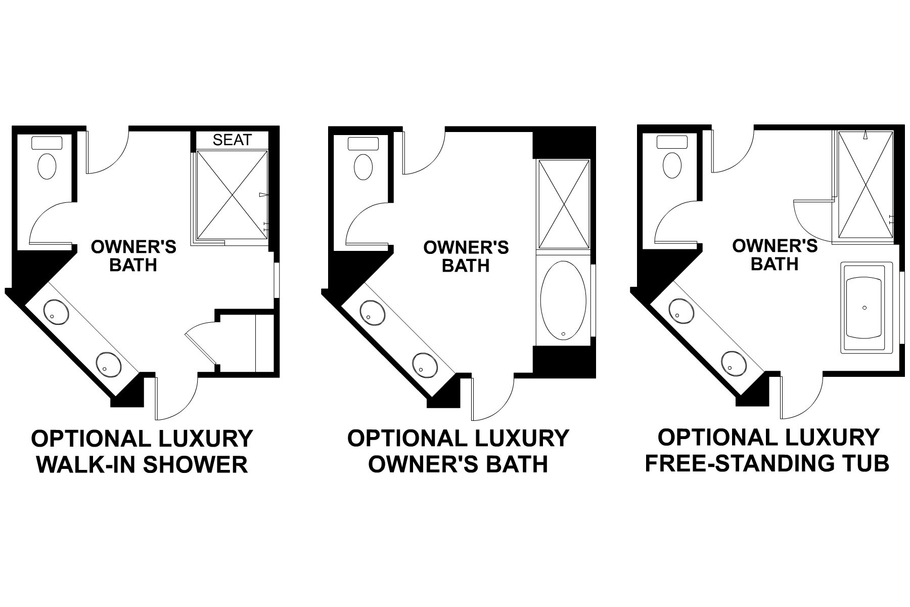 Easton - Second Floor Options