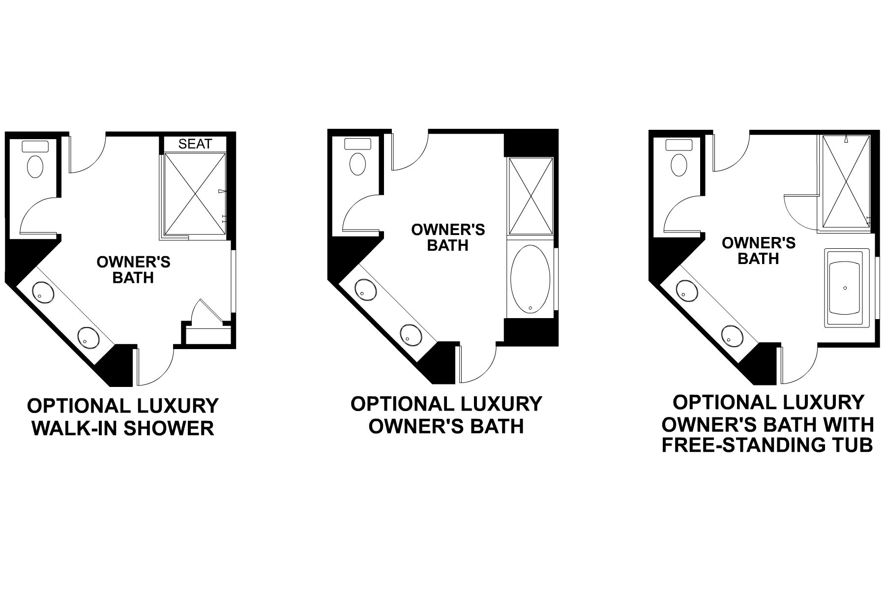 Easton - Second Floor Options