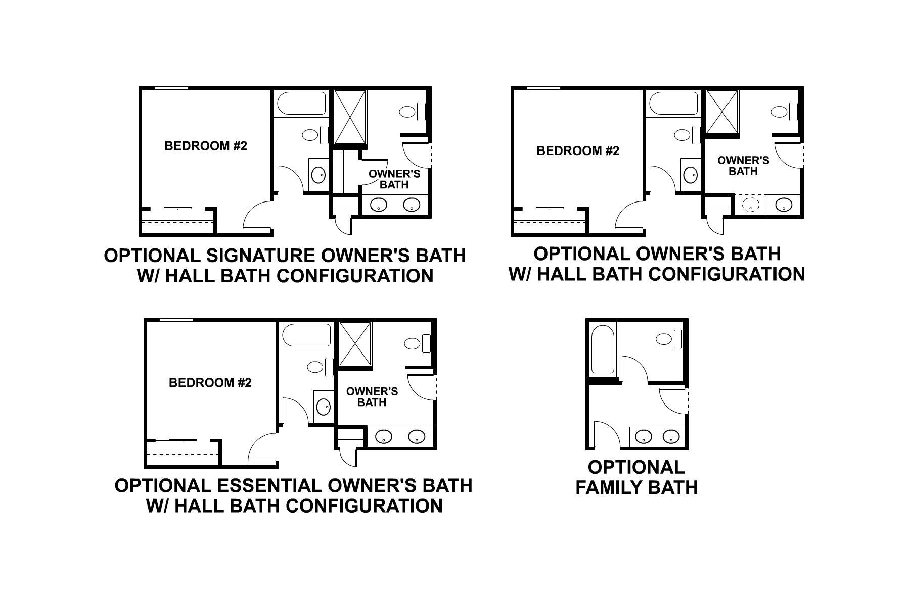 Morgan - Second Floor Options