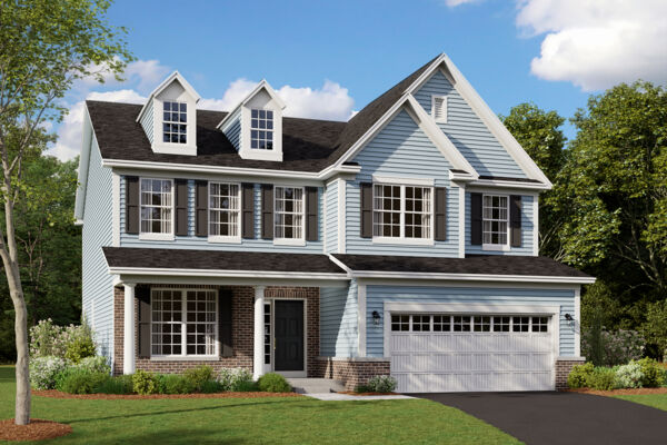 Easton Elevation Colonial Revival