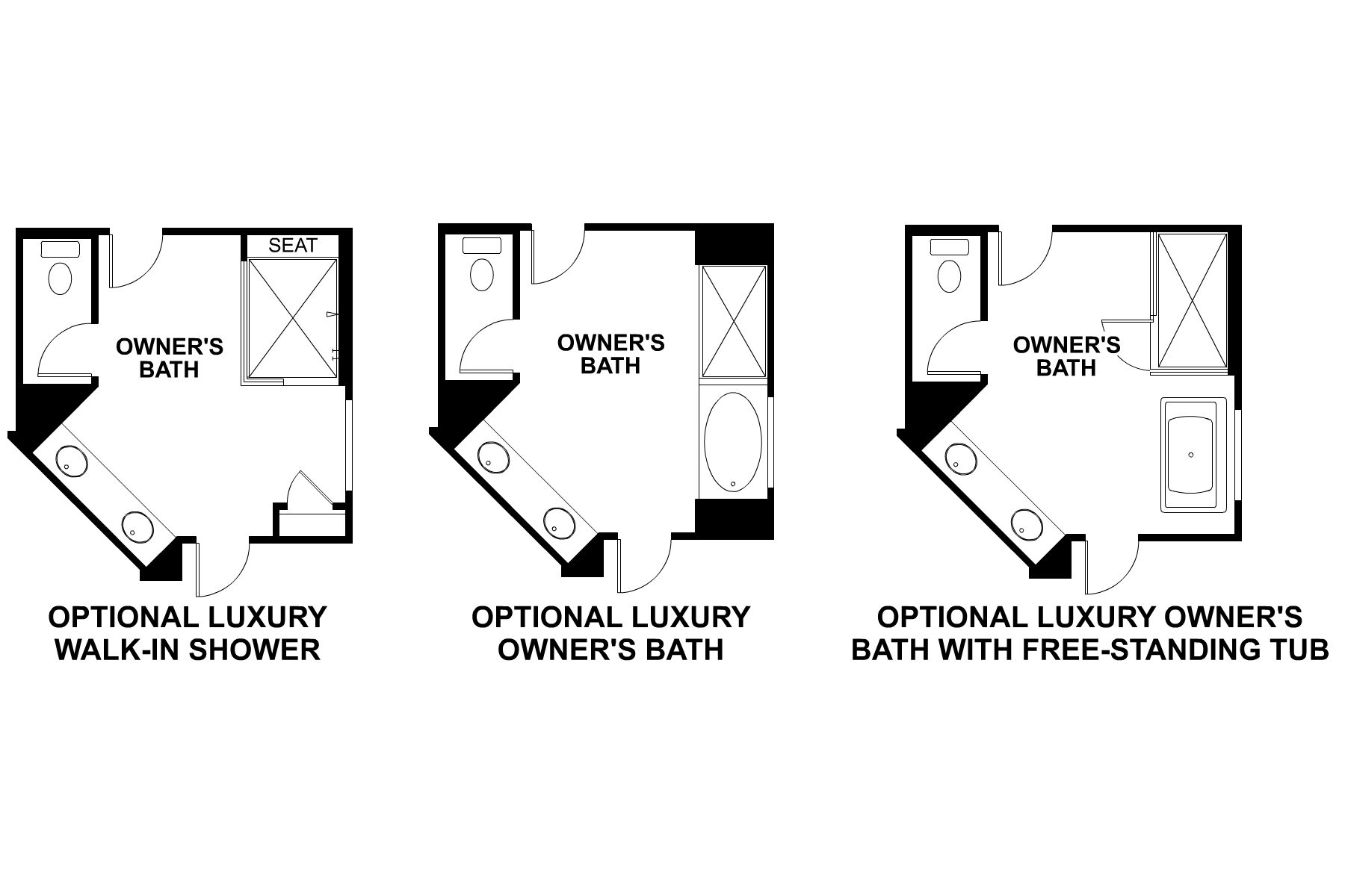 Easton - Second Floor Options