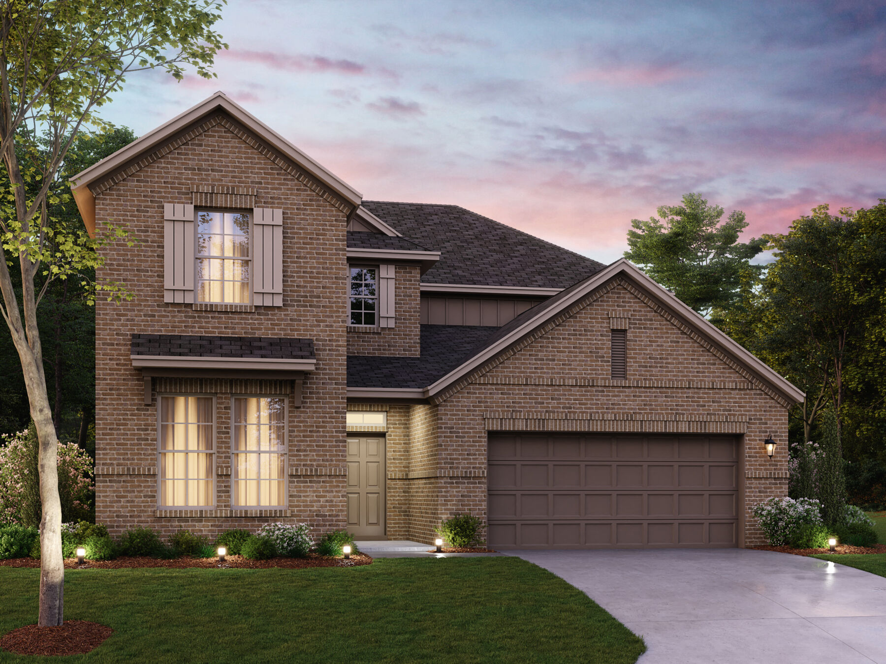 New Homes in Denton The Balcones (Plan) M/I Homes