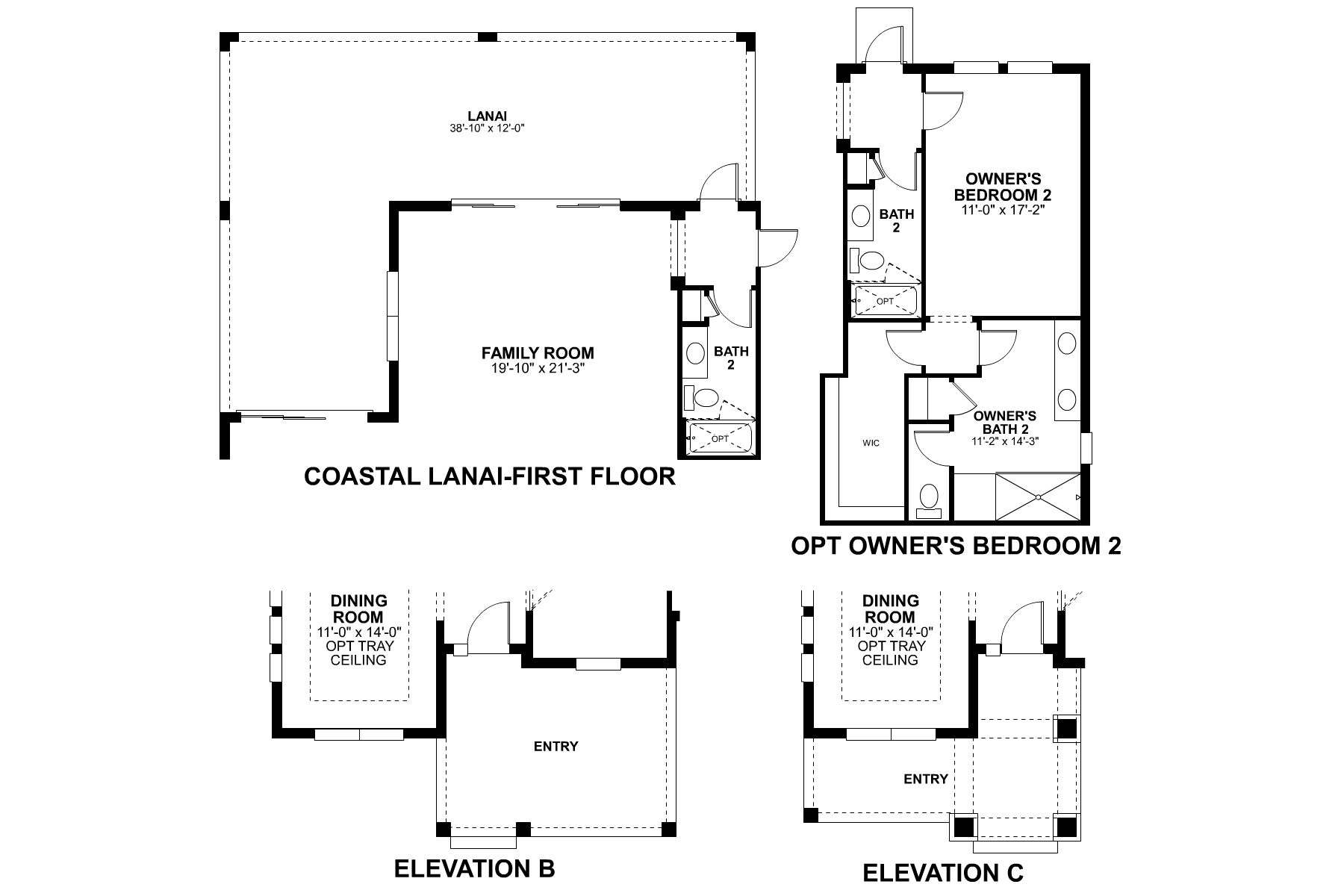 NewportXL First Floor Options