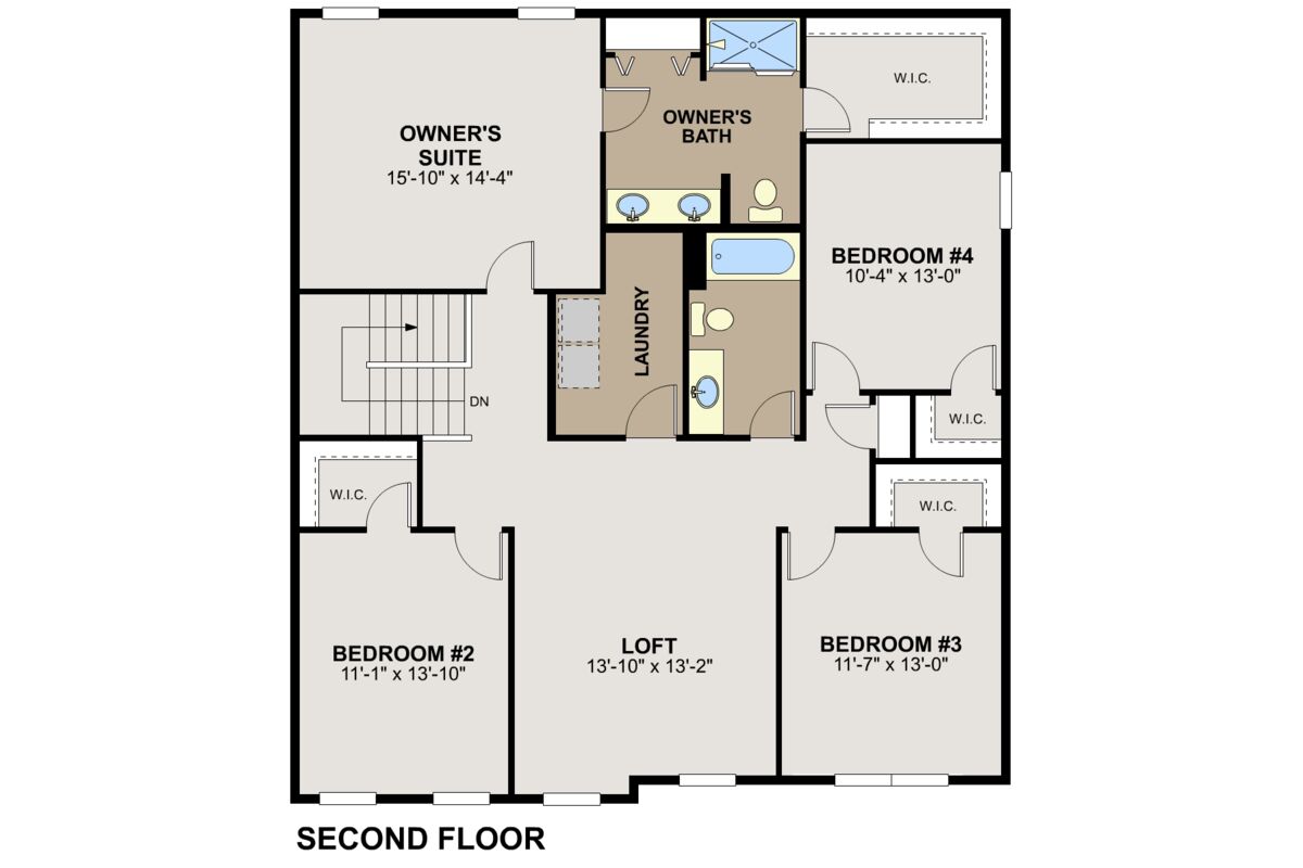Waterbury Second Floor