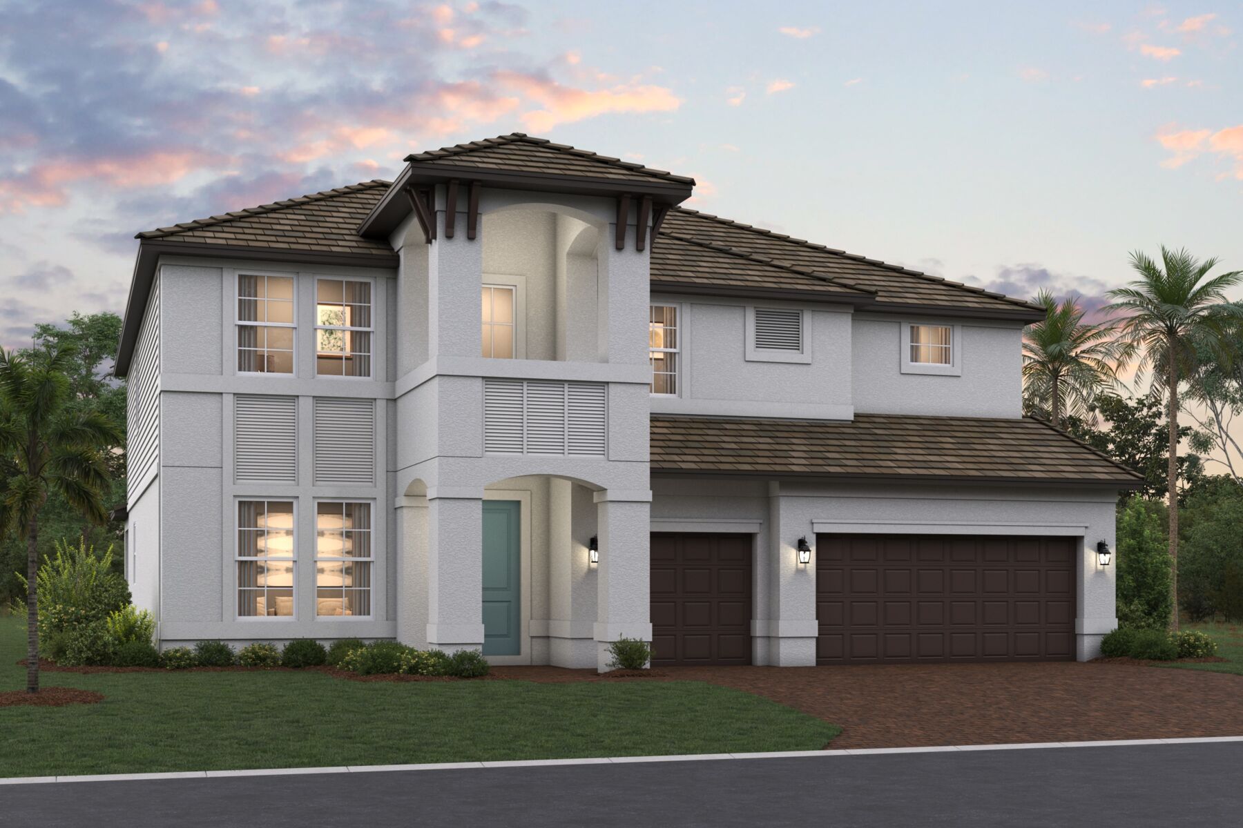 Mihoページ New Homes in Sarasota - The Santa Fe (Plan) - M/I Homes