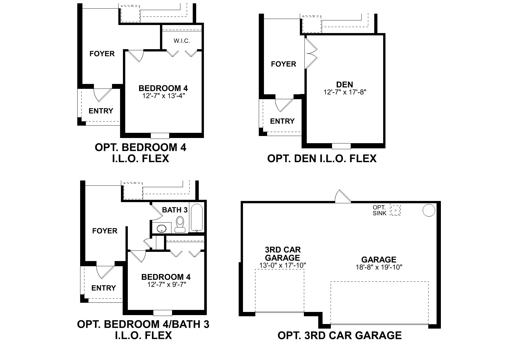 Captiva First Floor Options