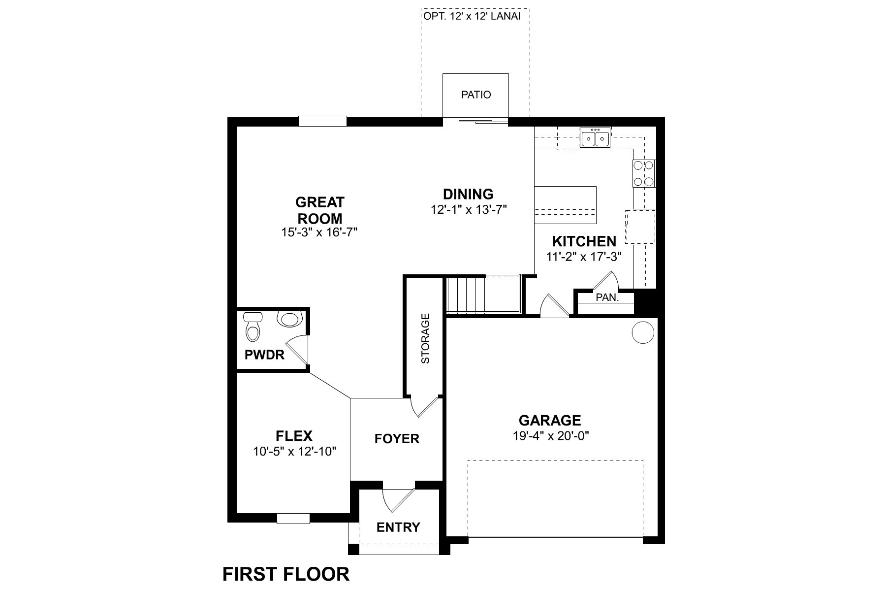 Tortuga First Floor