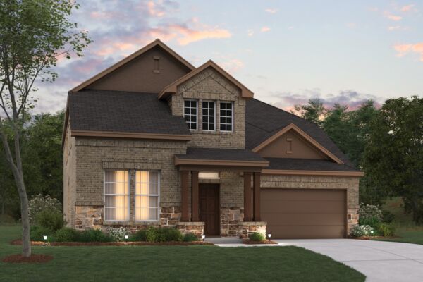 Presidio Elevation C - Optional Stone