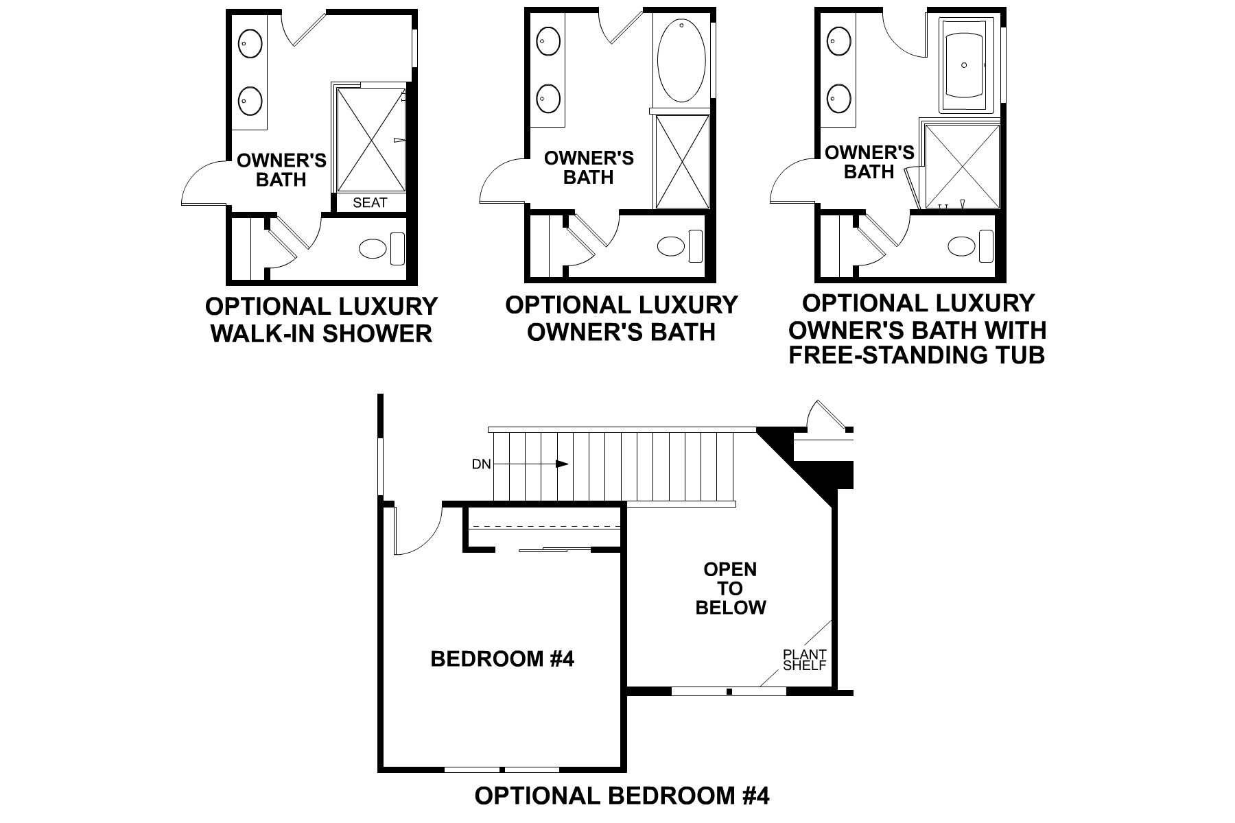 Barclay Second Floor Options