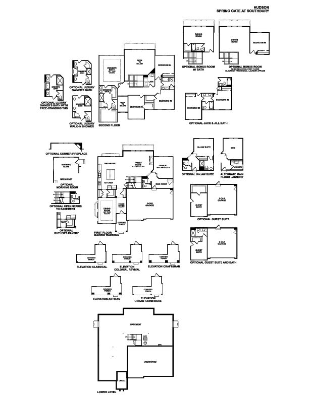 Hudson Floorplan
