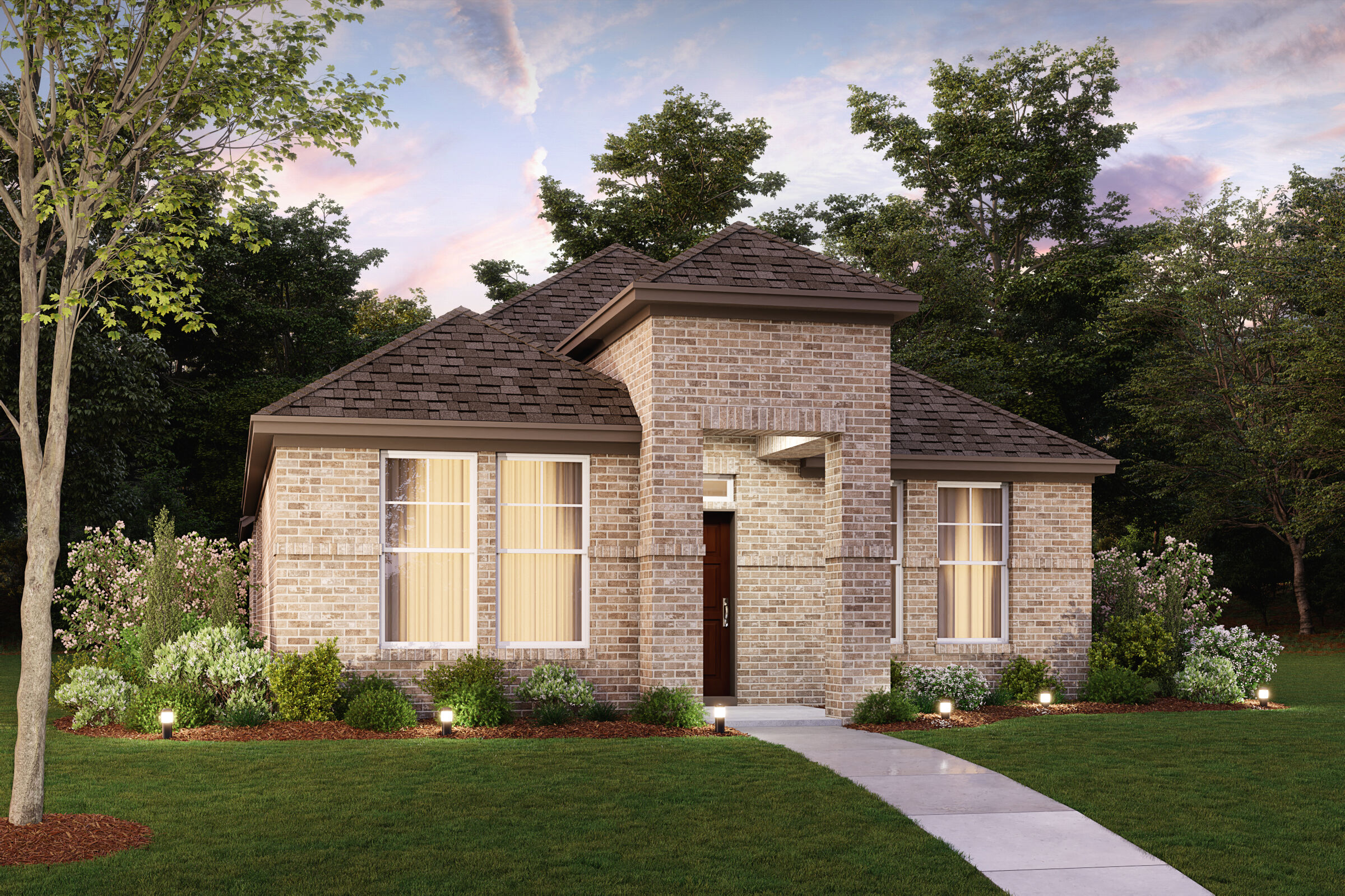 Lavender Elevation B