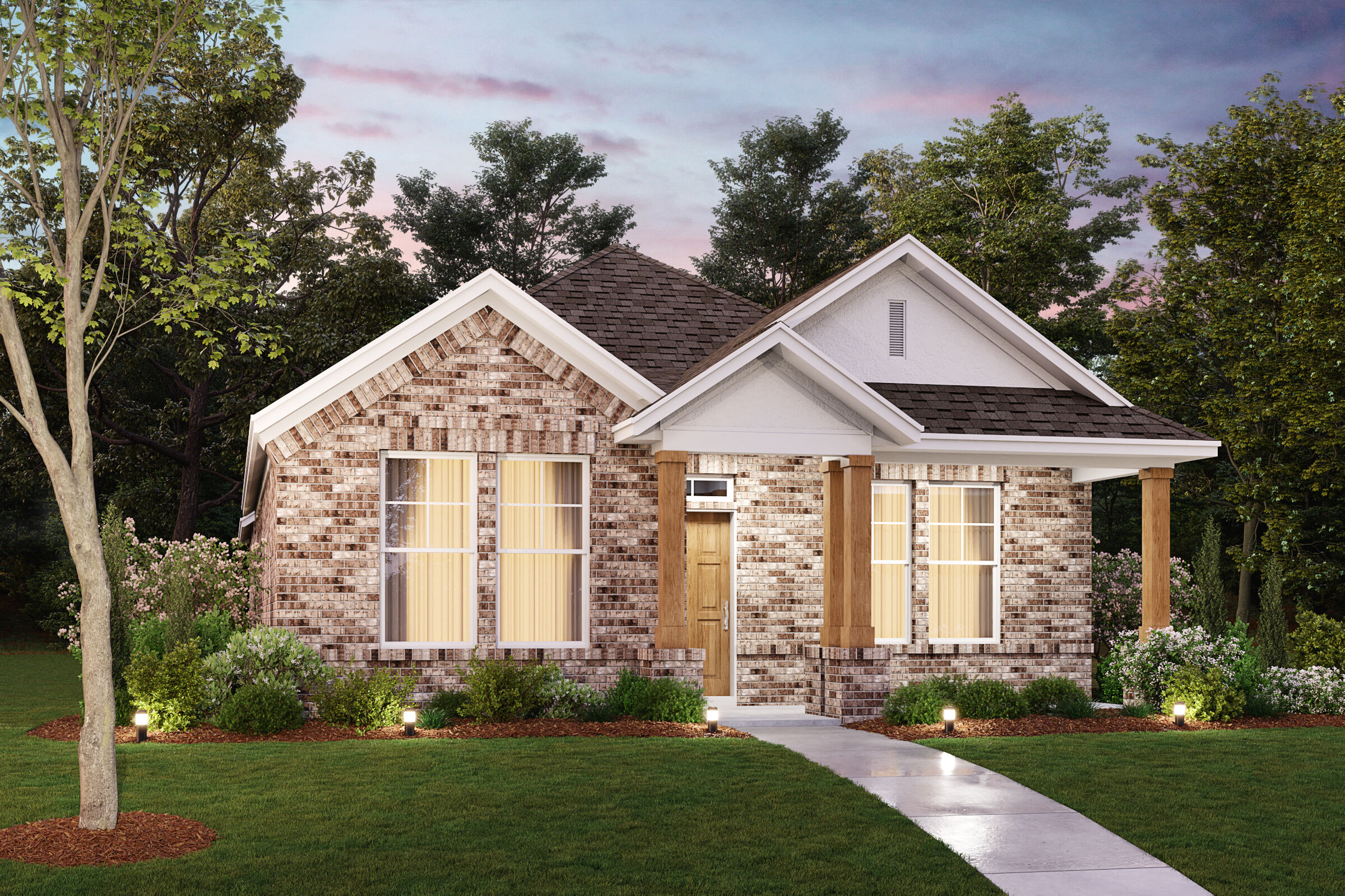 Lavender Elevation C