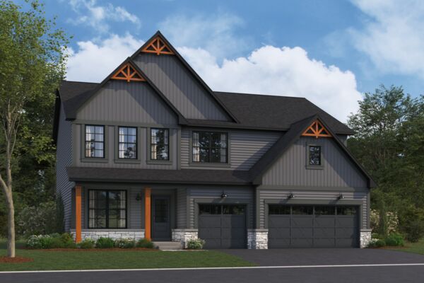 Essex Elevation Urban Farmhouse