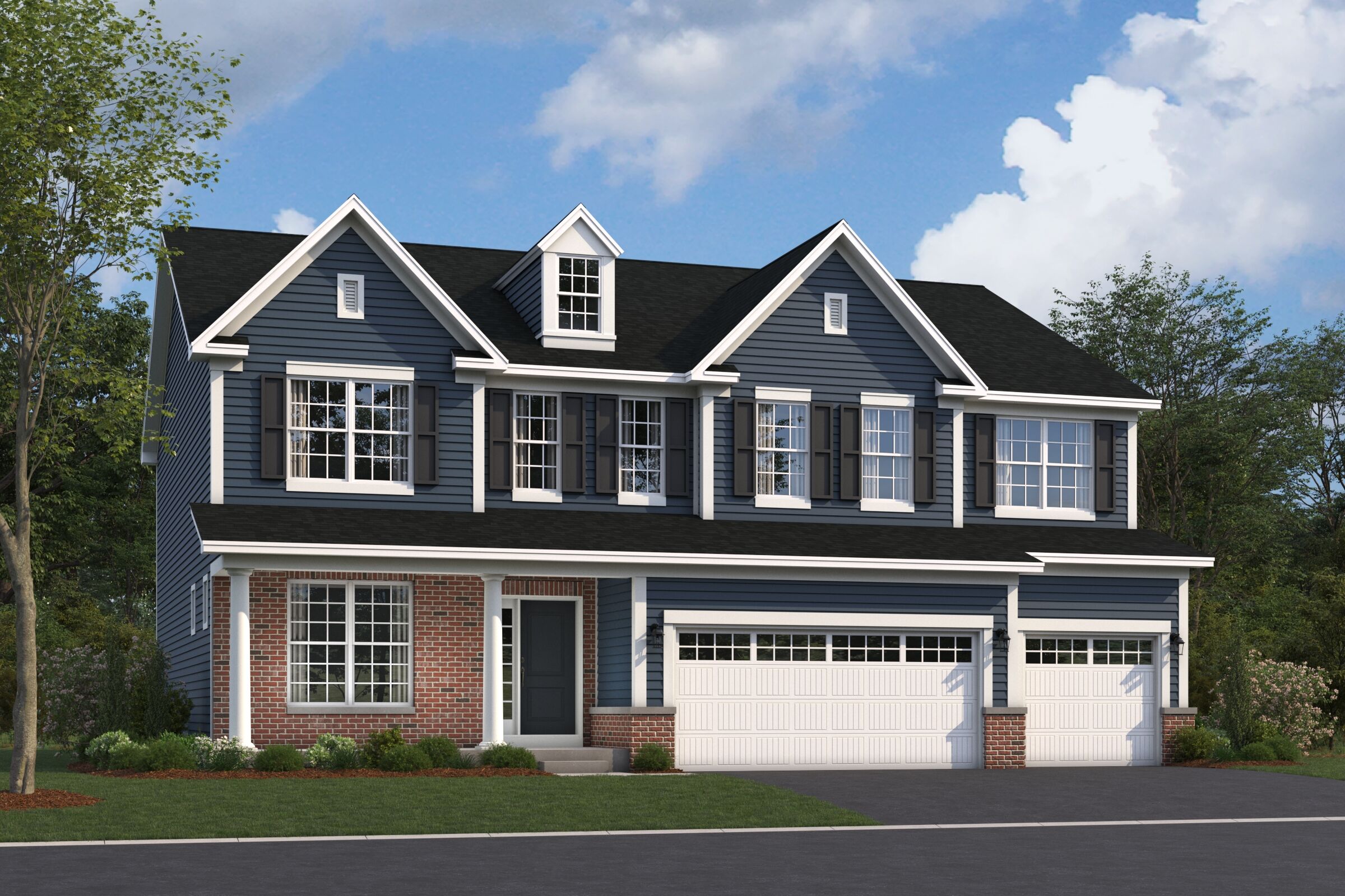 Lyndale Elevation Colonial Revival