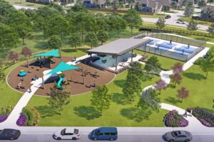 Playground and Pickleball Courts