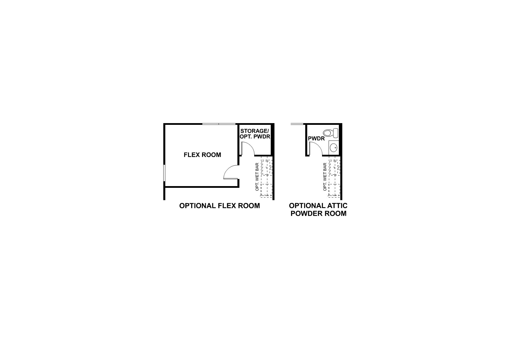Arcadia Third Floor Options